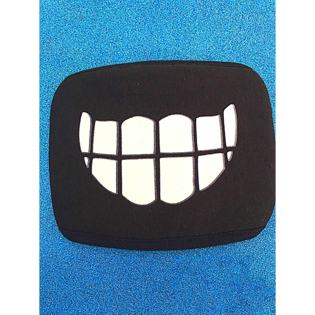 Khẩu trang in hình NGÔI SAO phong cách Hàn Quốc màu đen vải cotton chống bụi Anime/Manga thiết kế ấn tượng độc đáo