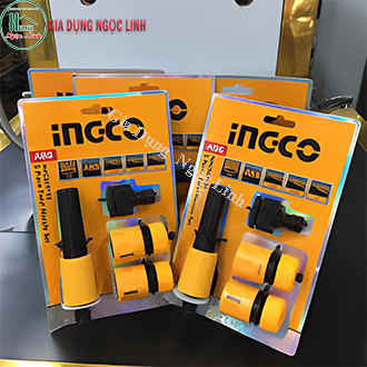 Bộ 5 khớp nối vòi xịt phun nước ingco hhcs05122