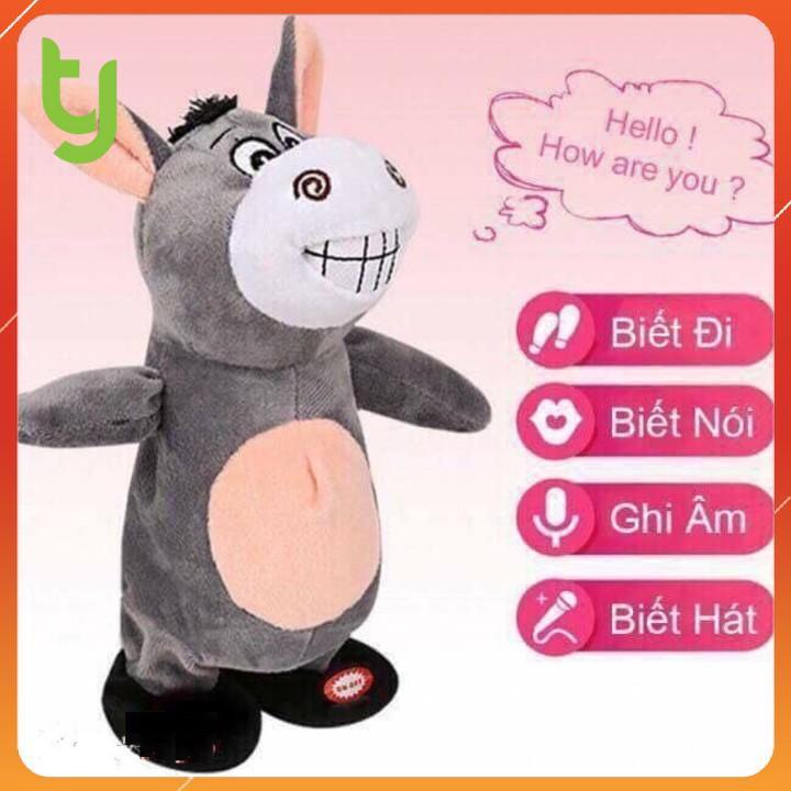 Chú Lừa Biết Đi, Hát, Nhại Tếng Nói Cao Cấp