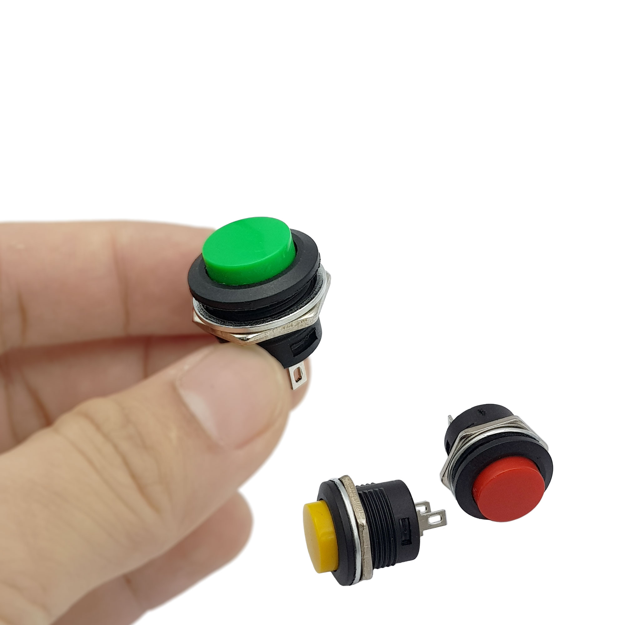 Combo 2 nút nhấn nhả R13-507 16mm
