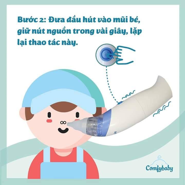 Máy hút mũi tự động Comfybaby CF718