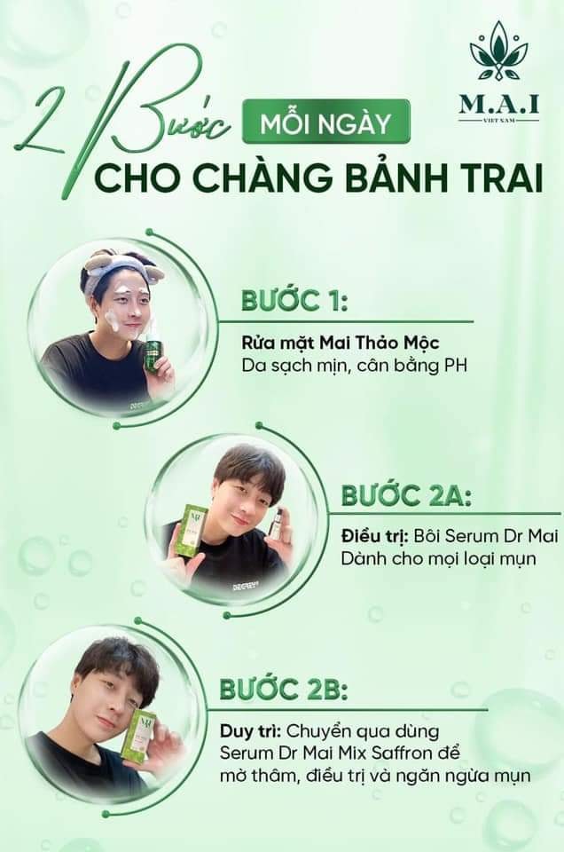 [HCM][CHÍNH HÃNG] SERUM MỤN DR Mai nguyên chất + QUÀ