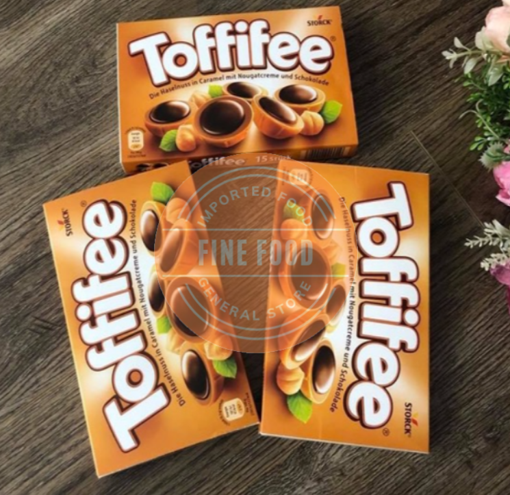 Hộp quà Toffifee Caramel Hazelnut Chocolate Candy 125g, 400g