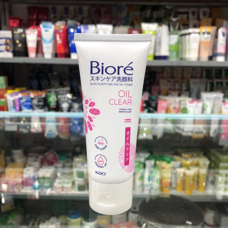 Biore skin care facial foam cleanser 50g/100g SRM