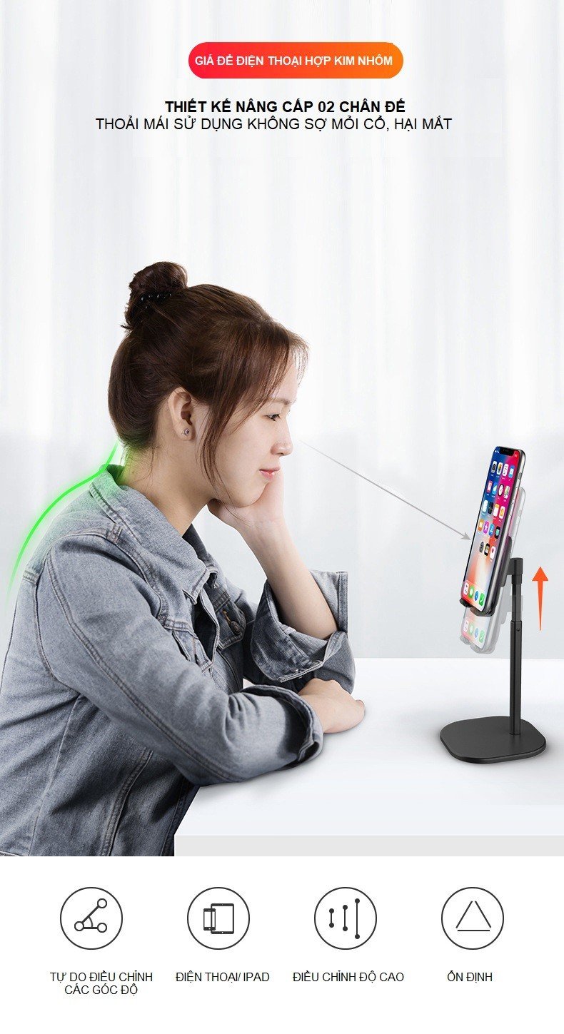 GIÁ ĐỠ ĐIỆN THOẠI IPAD THÔNG MINH