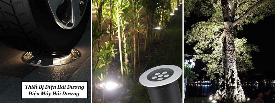Đèn LED âm đất âm sàn GS Lighting (Ánh sáng Vàng)