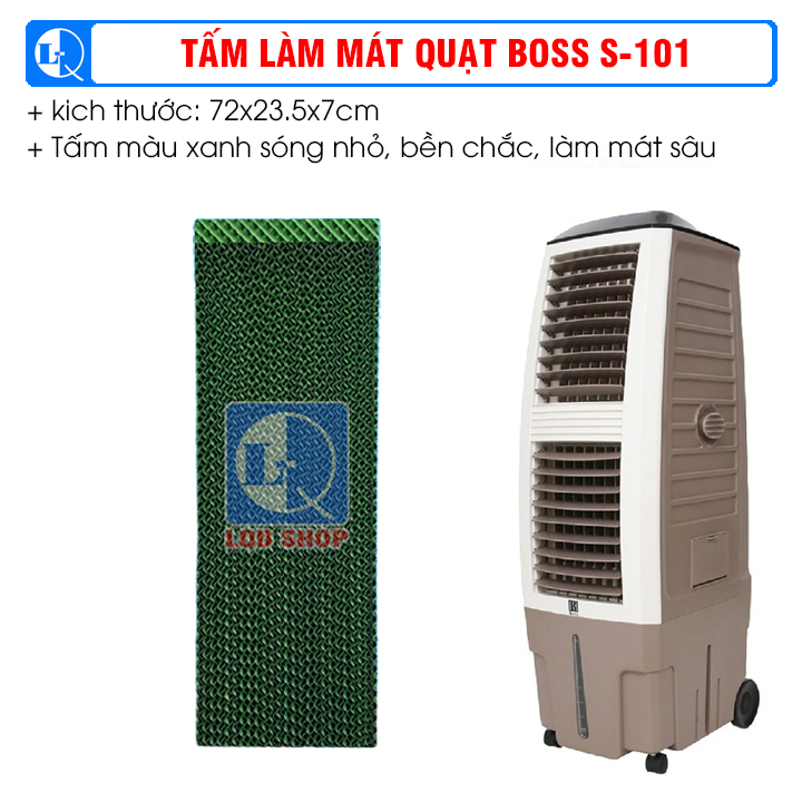 Tấm làm mát quạt hơi nước BOSS S-101