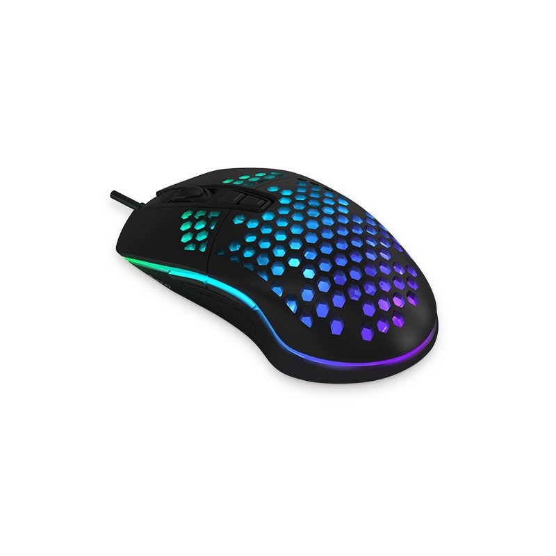 Chuột game Akko LW325 Blue-black-pink