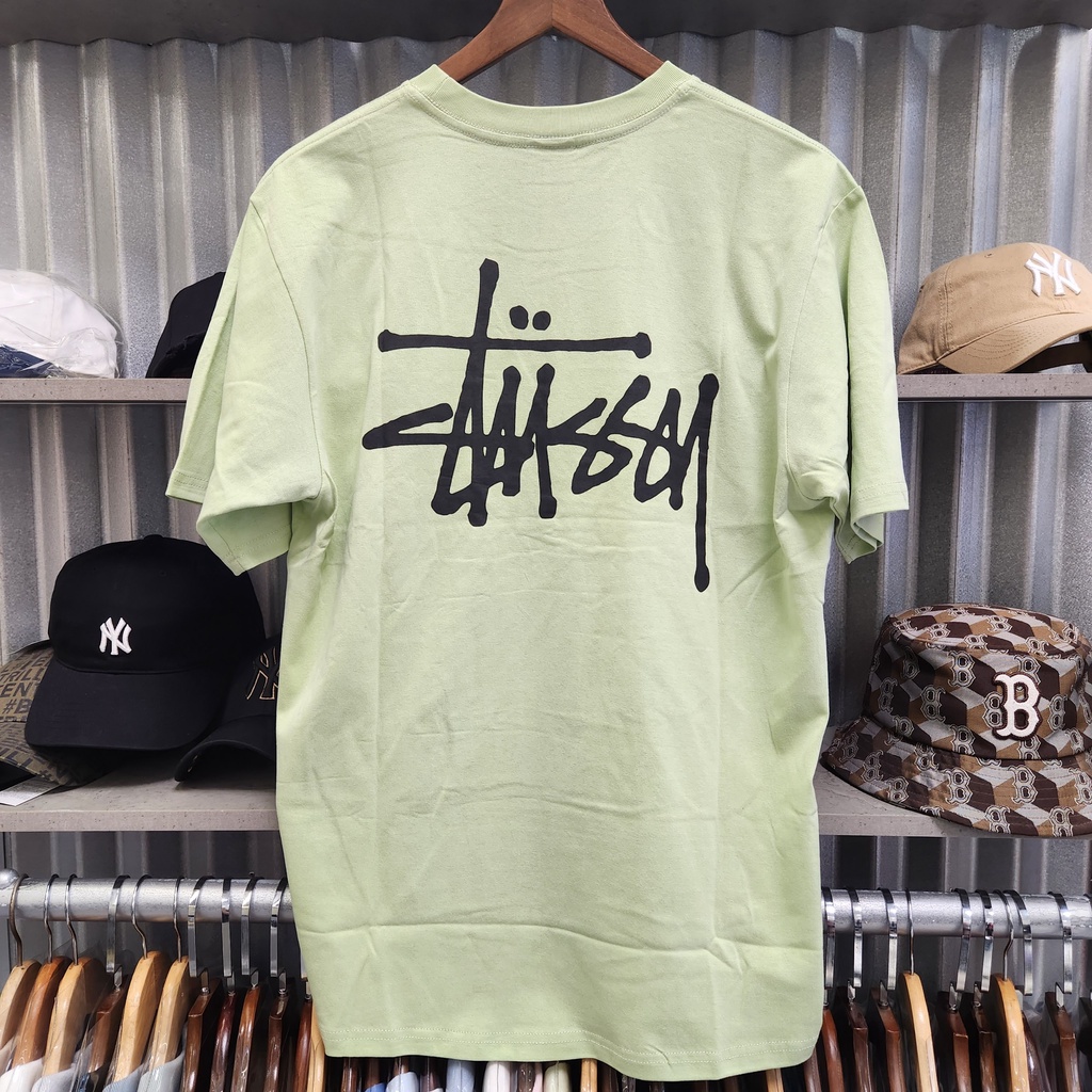 STUS.SY BASIC TEE - Áo thun Stussy Unisex Nam Nữ Authenitc