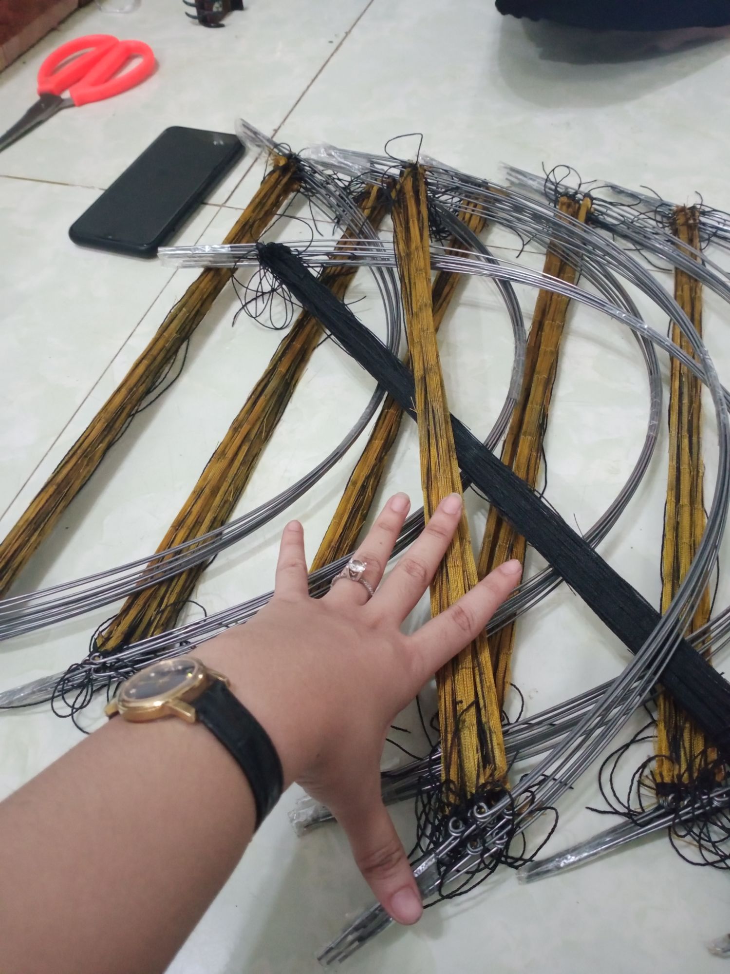 5 cung bẫy cút màu đen tàng hình