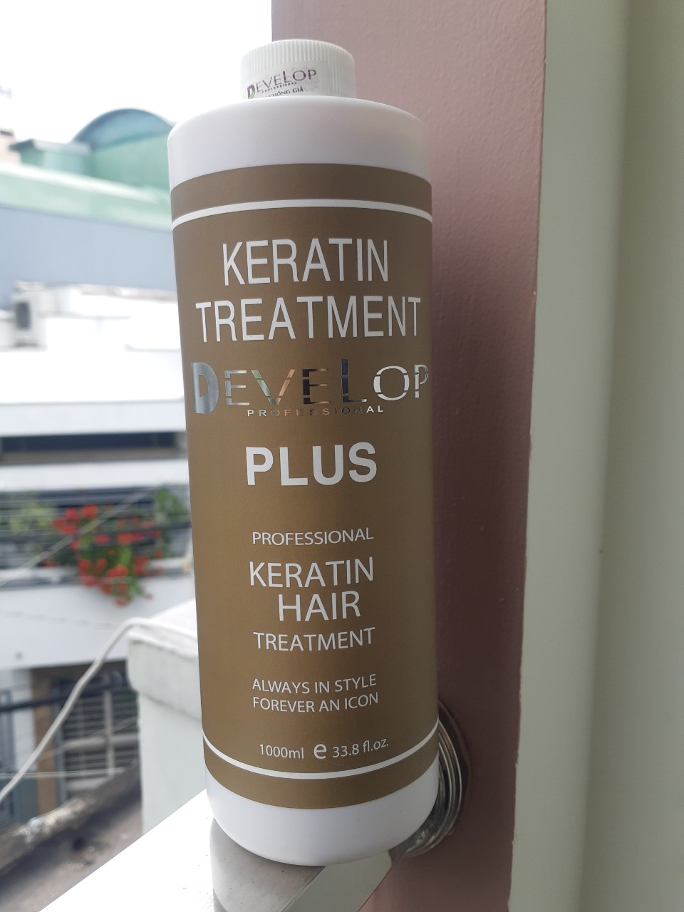 keratin nano phục hồi tóc hư tổn nặng  1000ml