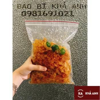 [HCM]1KG TÚI ZIP SỌC ĐỎ KHÁCH TỰ CHỌN SIZE - Nhiều size