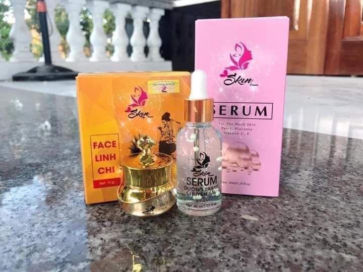 combo serum## face Linh Chi