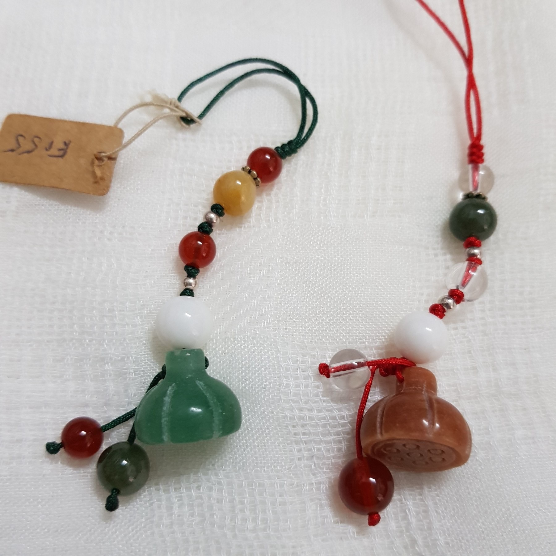 [HCM]Móc khóa hoa sen lá sen may mắn Phụ kiện cổ trang