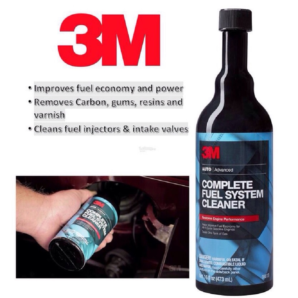 Phụ gia xăng 3M Complete Fuel System Cleaner 473ml‎