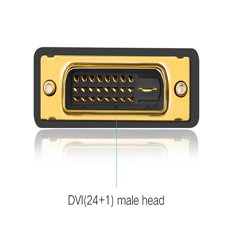 Đầu chuyển đổi cổng HDMI cái sang DVI-D (24+1) đực UGREEN 20124 (màu đen)