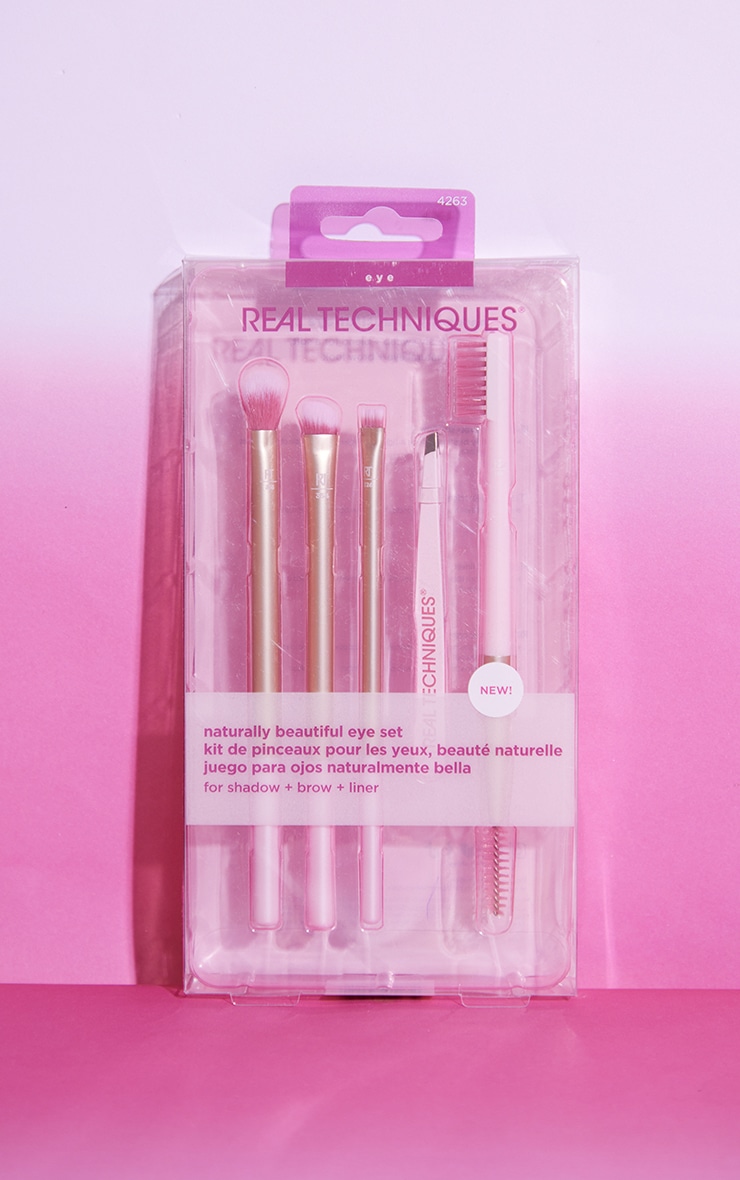 Bộ Cọ Trang Điểm Mắt Real Techniques Naturally Beautiful Eye Makeup Brush Kit (5pcs)