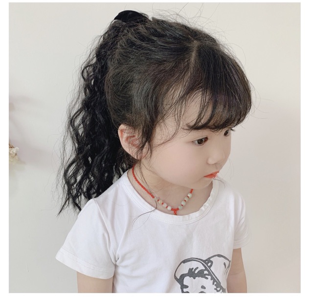 Tóc giả nữ đẹp 😗😗 Tóc giả cột xù cho bé