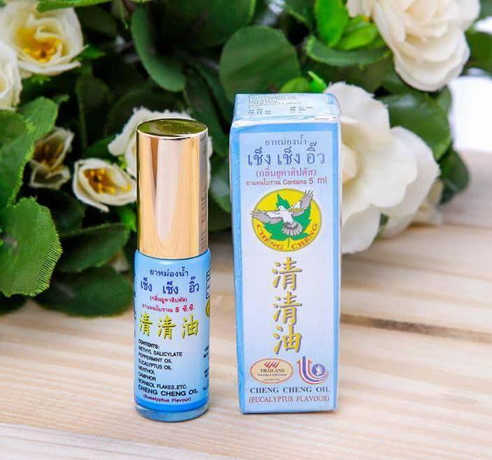 Set 2 chai Dầu gió Cheng Cheng Thái Lan 5ml