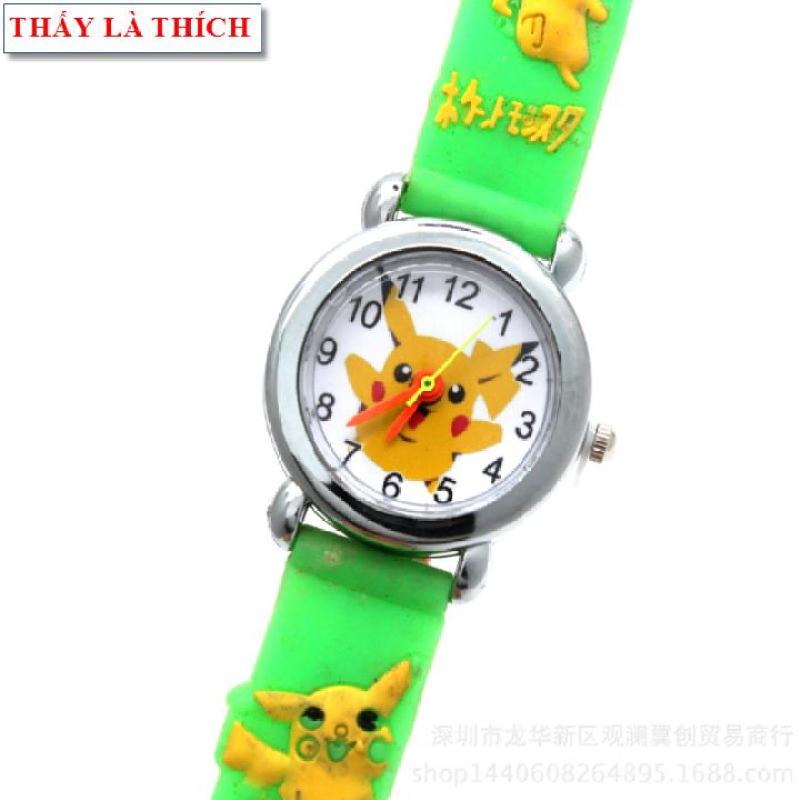 Nơi bán Đồng hồ bé gái Thấy Là Thích họa tiết 3d Pokemon - DH2019100012020039
