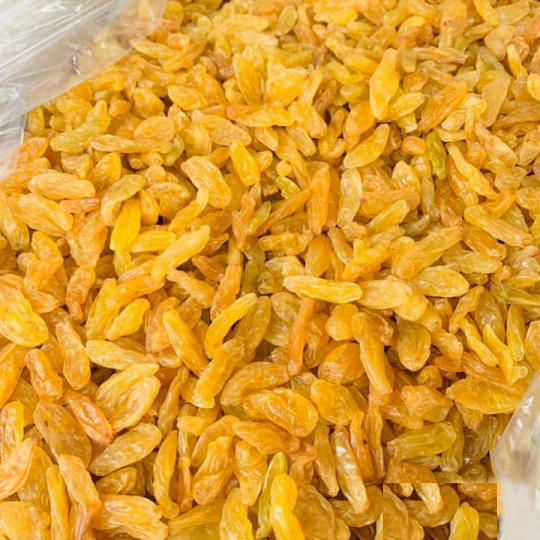 Nho khô vàng Ấn Độ loại 1(không đường) 500Gr