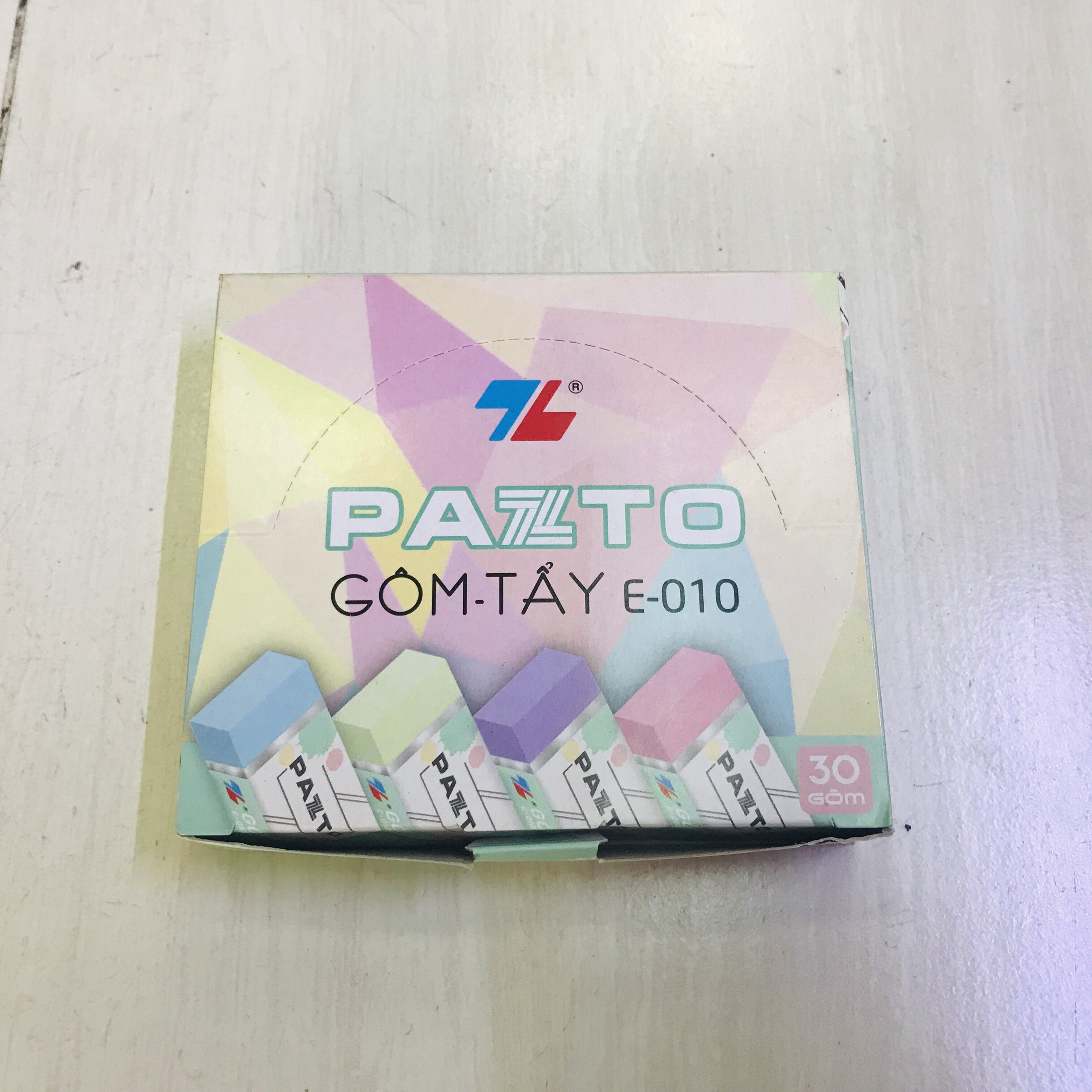 5 Gôm tẩy bút chì TL TP- E09 [ VPP Trí Đức ]
