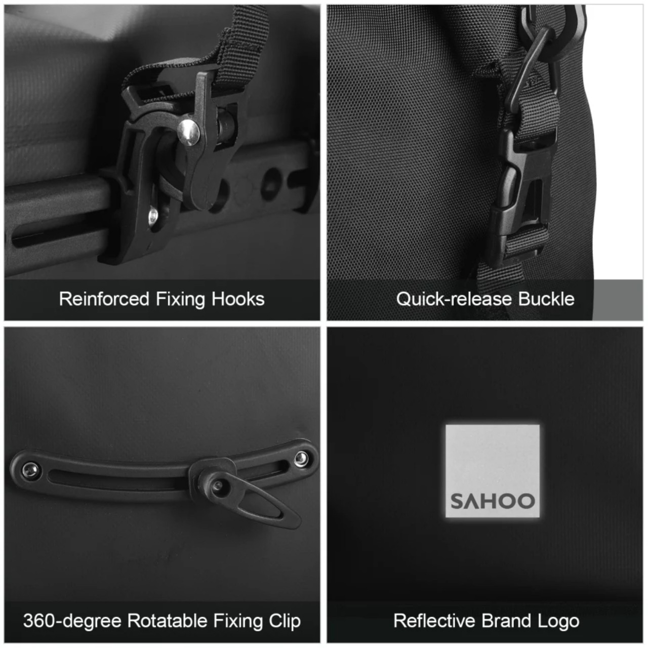 Túi Treo Baga Sau Xe Đạp SAHOO 10L