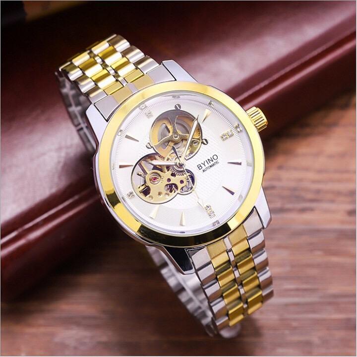 đồng hồ cơ nam automatic BYINO