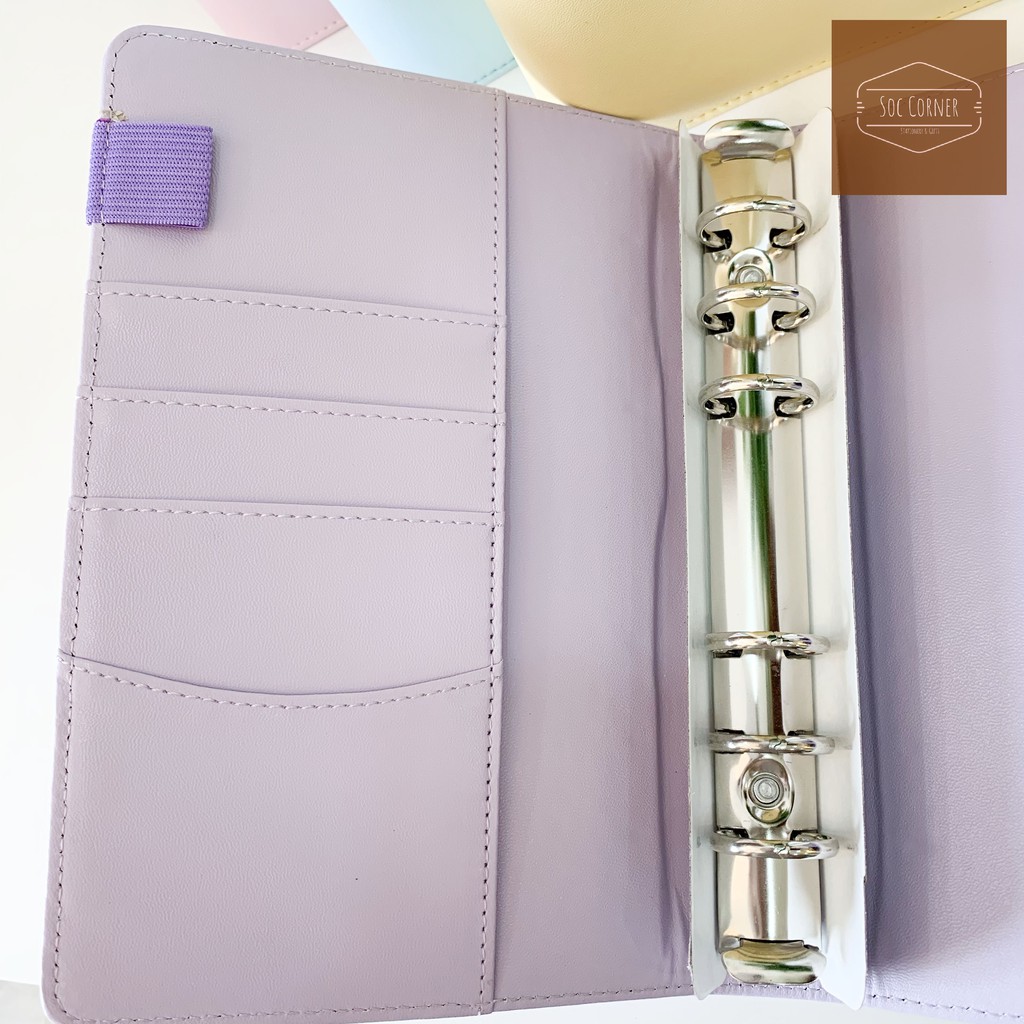 [HCM]Sổ da kế hoạch Planner bìa còng A5/A6 (không kèm giấy)
