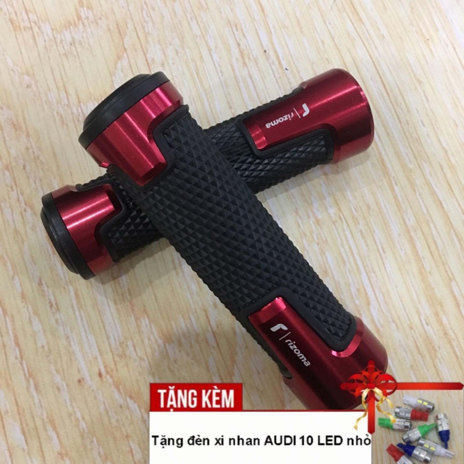 TẶNG CẶP ĐÈN XI NHAN AUDI 10 LED - [NÓNG BỎNG TAY] Đôi bao tay RIZOMA màu ĐỎ mẫu mới cực chất OX145-HJ8 -