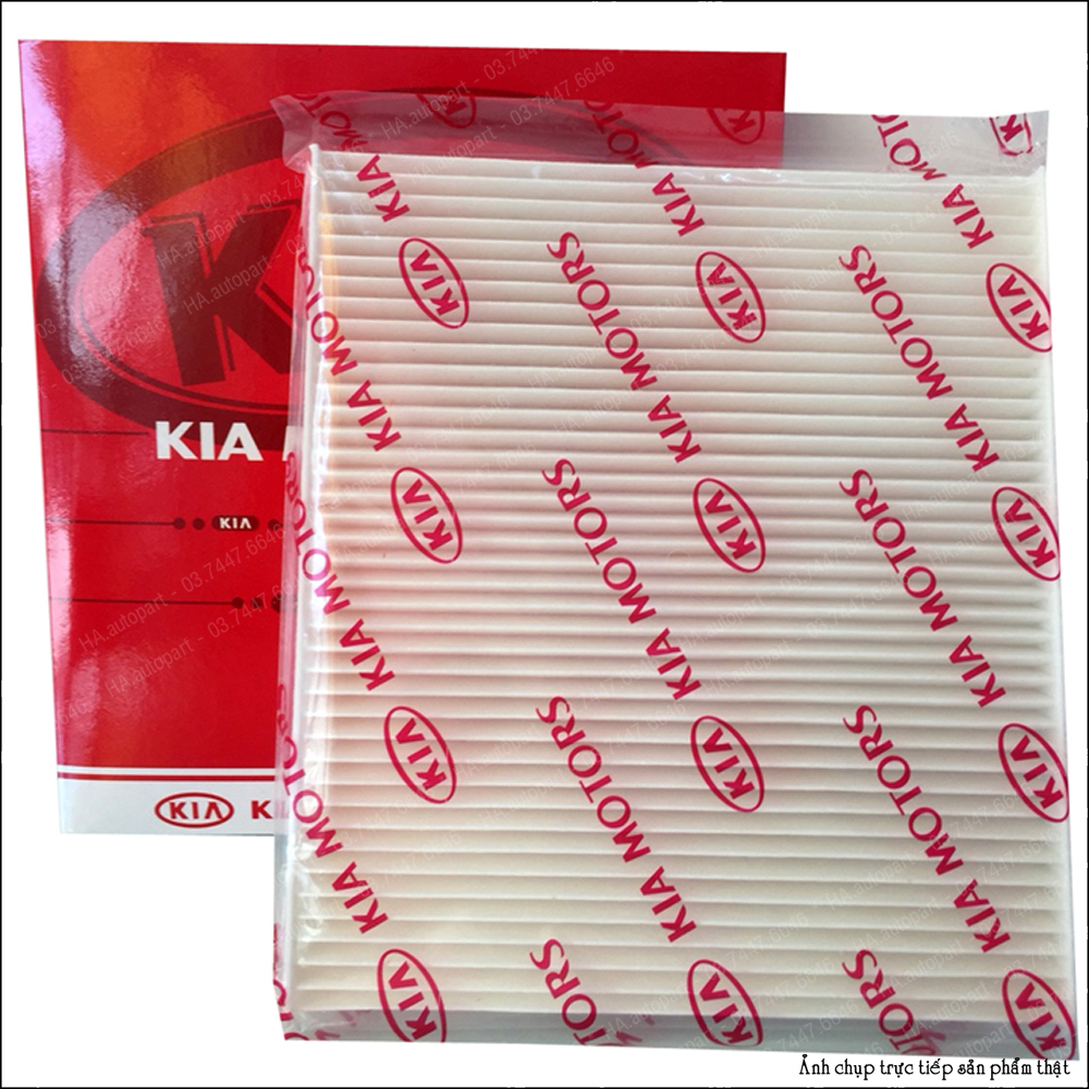 Lọc gió điều hòa Accent 11-17, Tucson 04-14, Soluto, Carens 06-12, Cerato(Forte) 08-13, Rio 05-17, Sportage 10-15. (HYD)