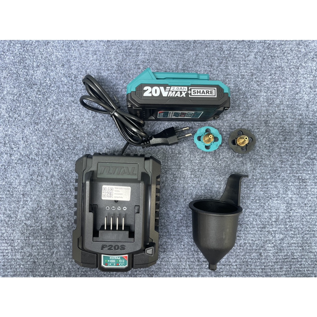 Máy phun sơn dùng pin Lithium 20V Total TSGLI2003