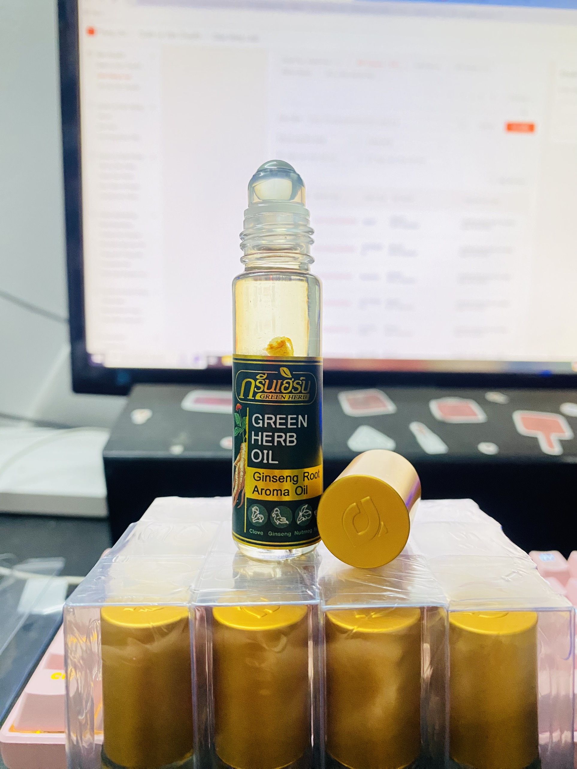 [COMBO 6] Dầu Lăn Nhân Sâm Thái Lan