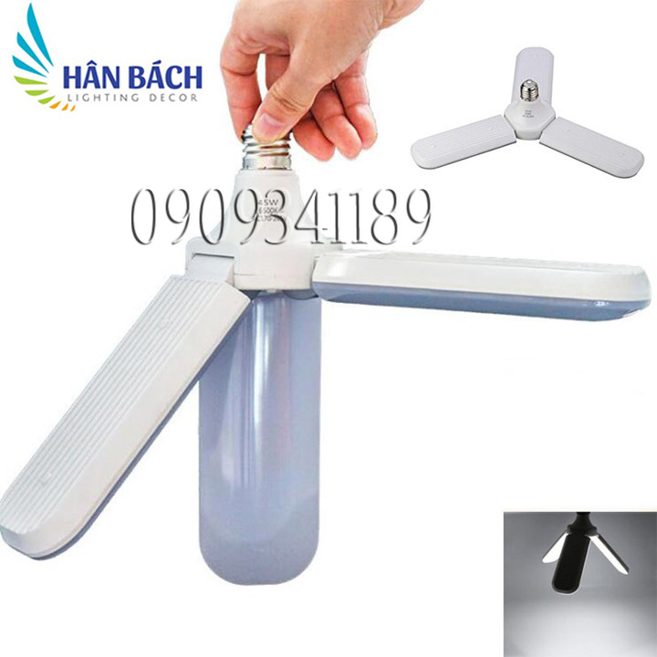 [HCM]Bóng đèn led 45w cánh quạt siêu sáng