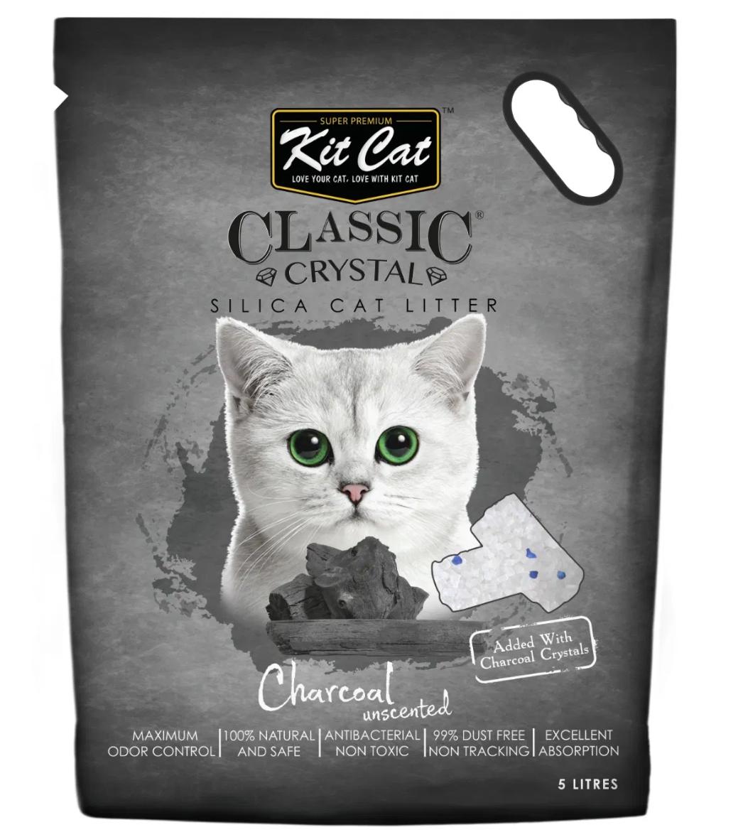 [HCM]Cát Vệ Sinh Cho Mèo Thuỷ Tinh Kit Cat 5L