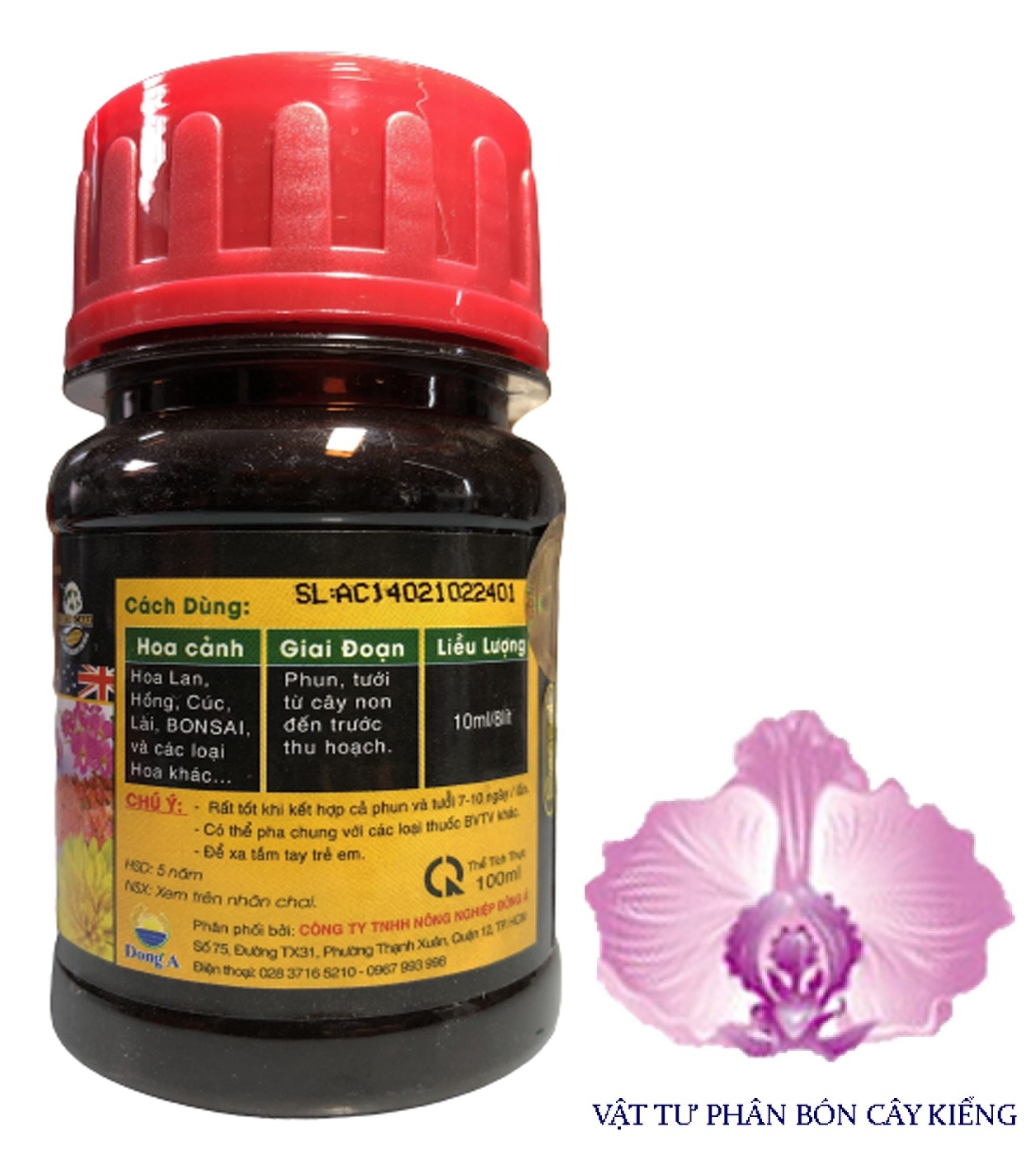 Phân Bón Lá Đa Trung Lượng Org-Hum - #434A# 100ml