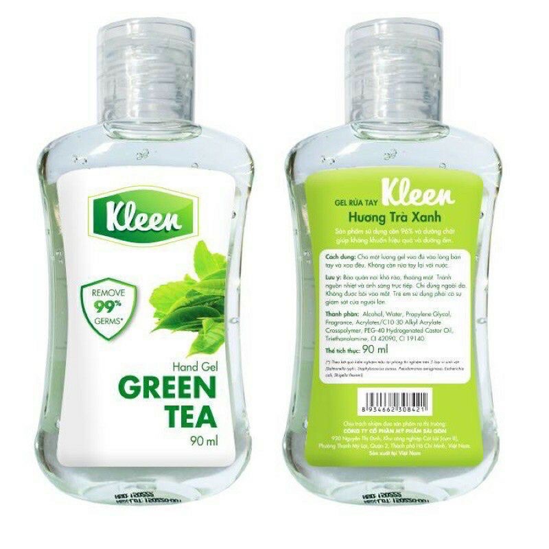 Gel rửa tay khô Kleen 90ml