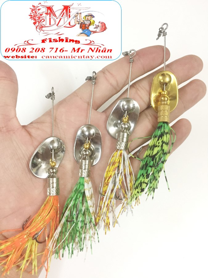 Mồi lure cá lóc Spinner