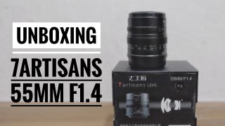 (CÓ SẴN) Ống kính 7Artisans 55mm F1.4 Mark I - Fujifilm, Sony E, Canon EOS M và Olympus Panasonic thumbnail