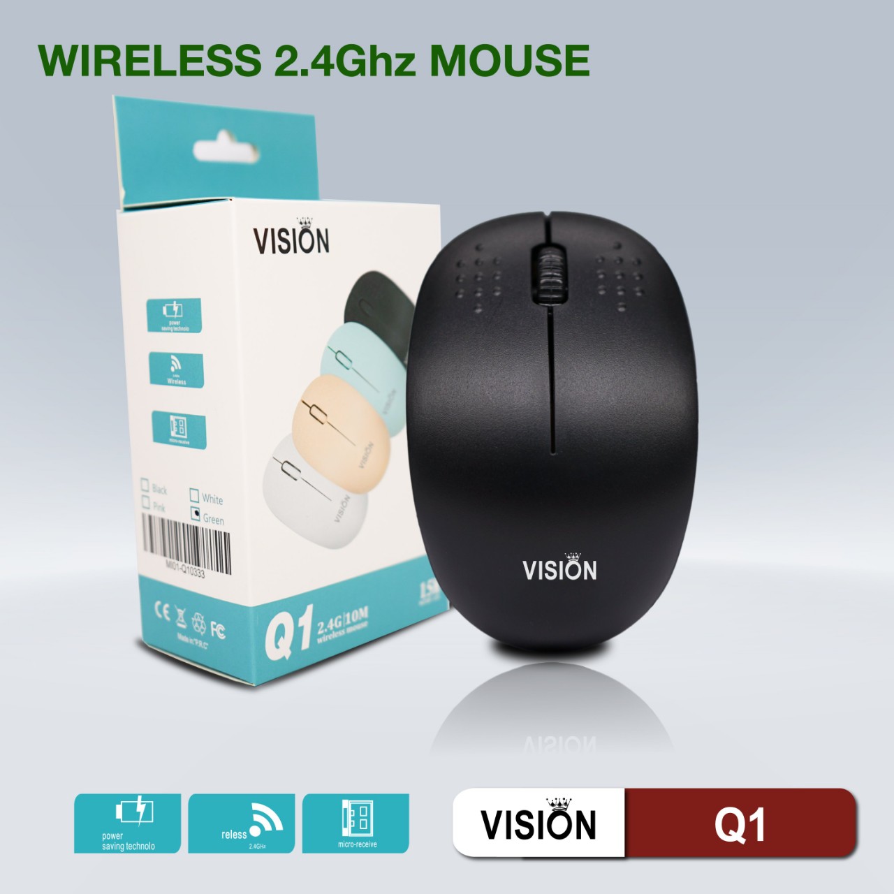 Chuột không dây VISION Q1