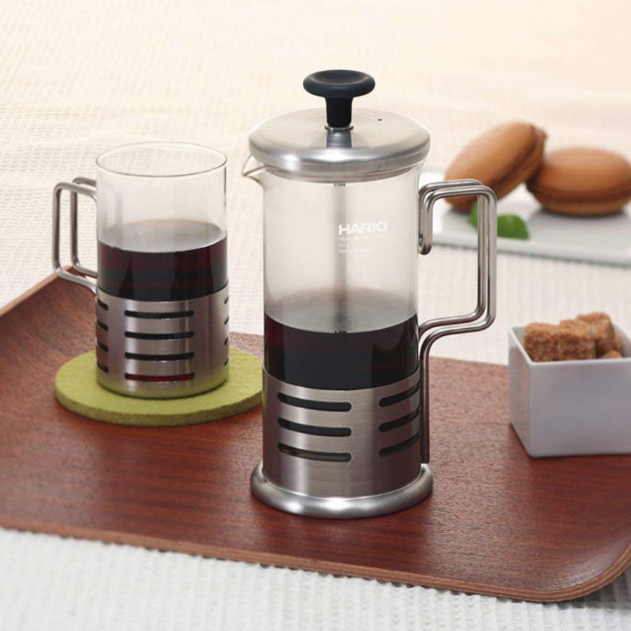 Bình pha cà phê kiểu Pháp HARIO 300ml - French Press THJN-2HSV