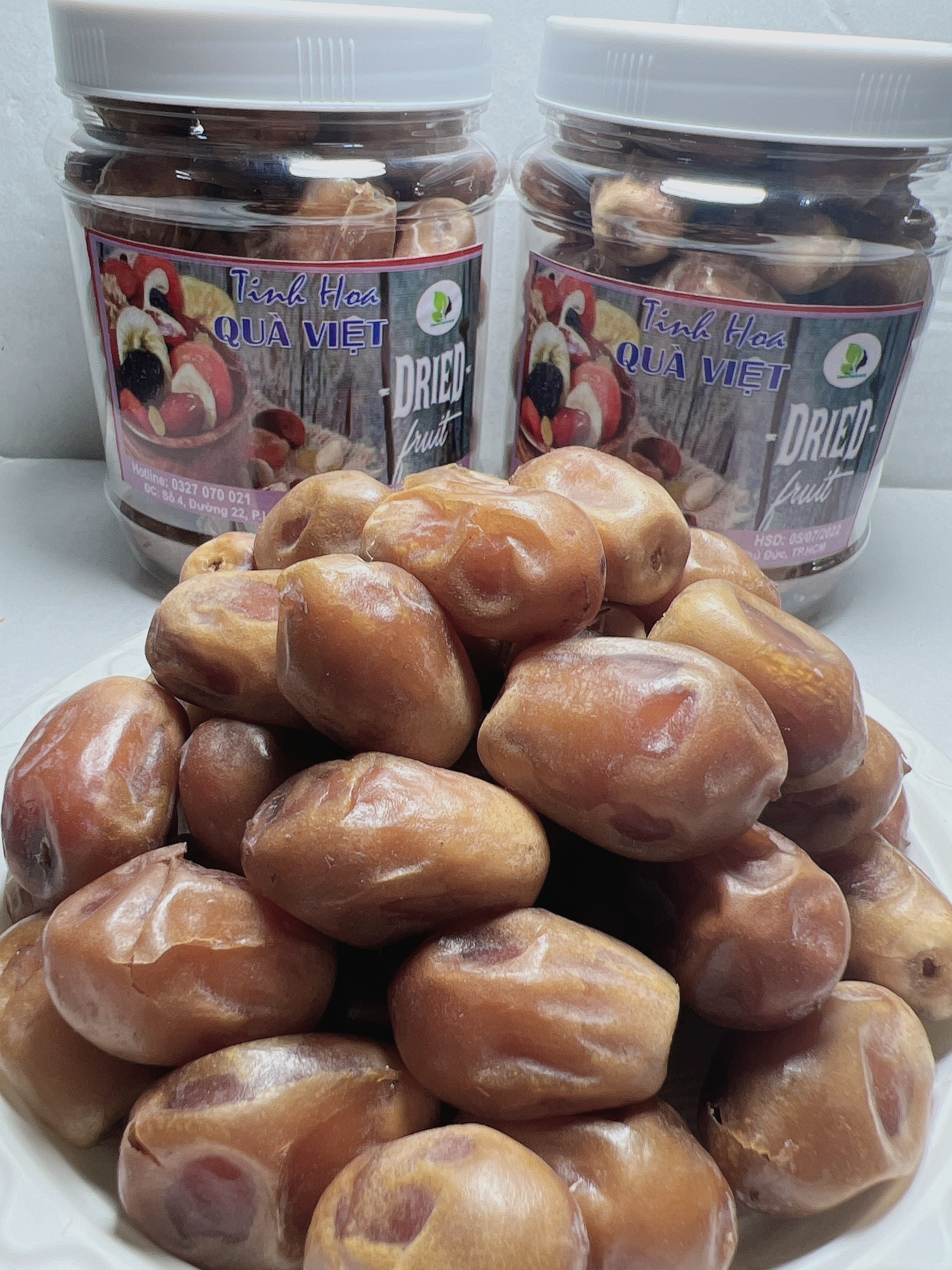500gr Chà Là Ai Cập Sấy Dẻo Không Đường ( ĐẤT VIỆT FOOD )