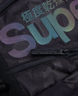 superdry camo reflective tarp rucksack