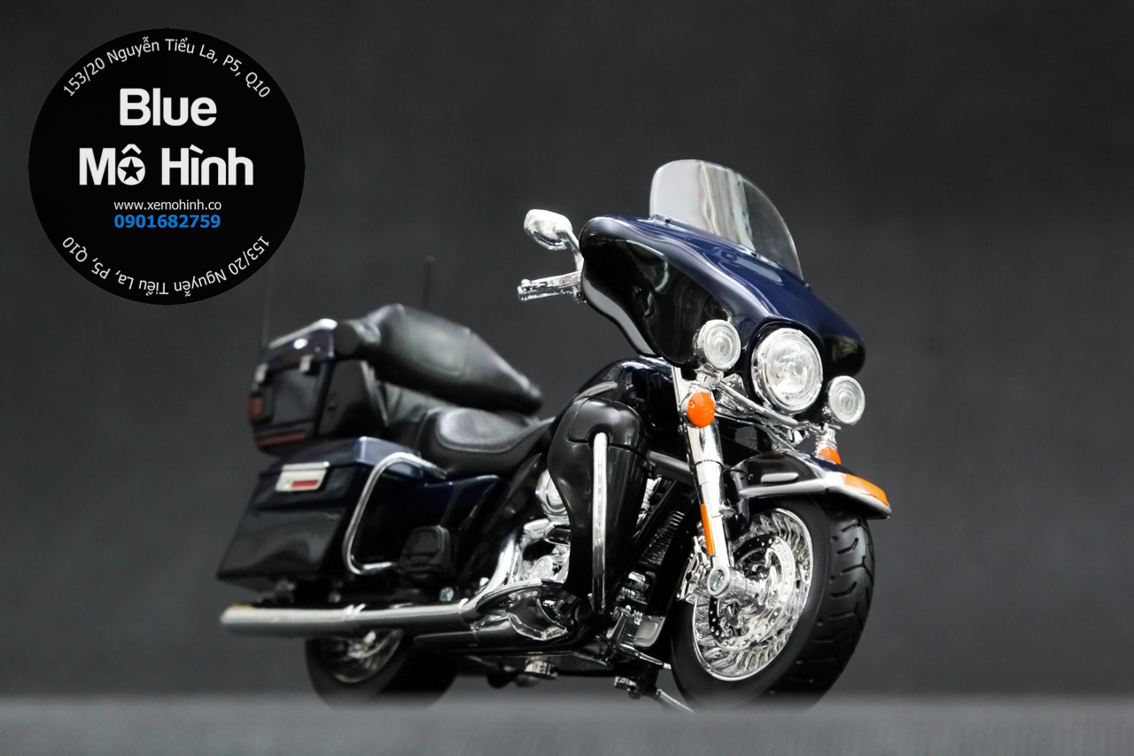 Blue mô hình | Mô hình xe mô tô Harley Davidson Electra Glide UL 1:12