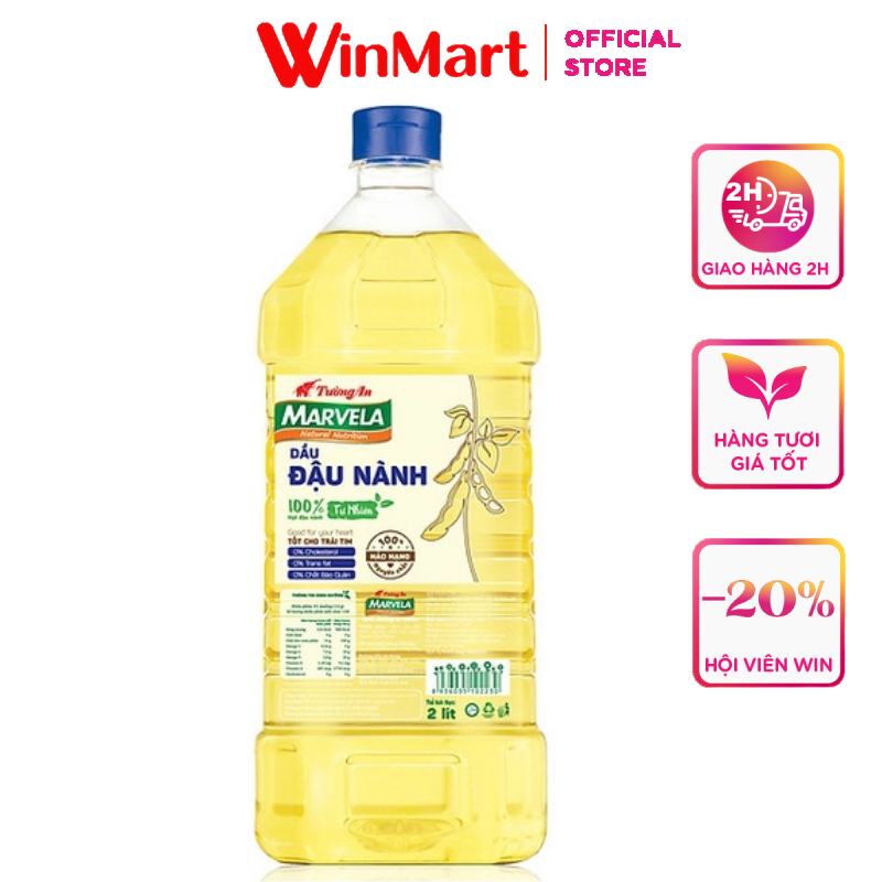 - dầu đậu nành tường an marvela 2l