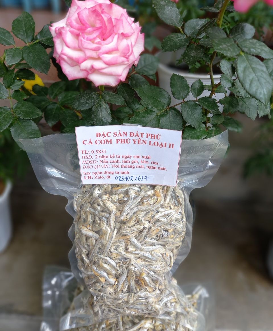 500 GAM CÁ CƠM KHÔ LOẠI 2