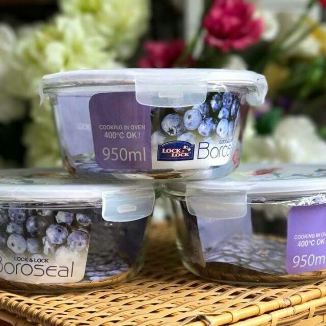 HỘP THỦY TINH CAO CẤP BOROSEAL 950ML LLG861