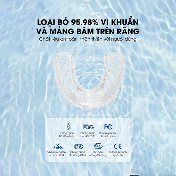 Máy đánh răng chữ U WK WTC01