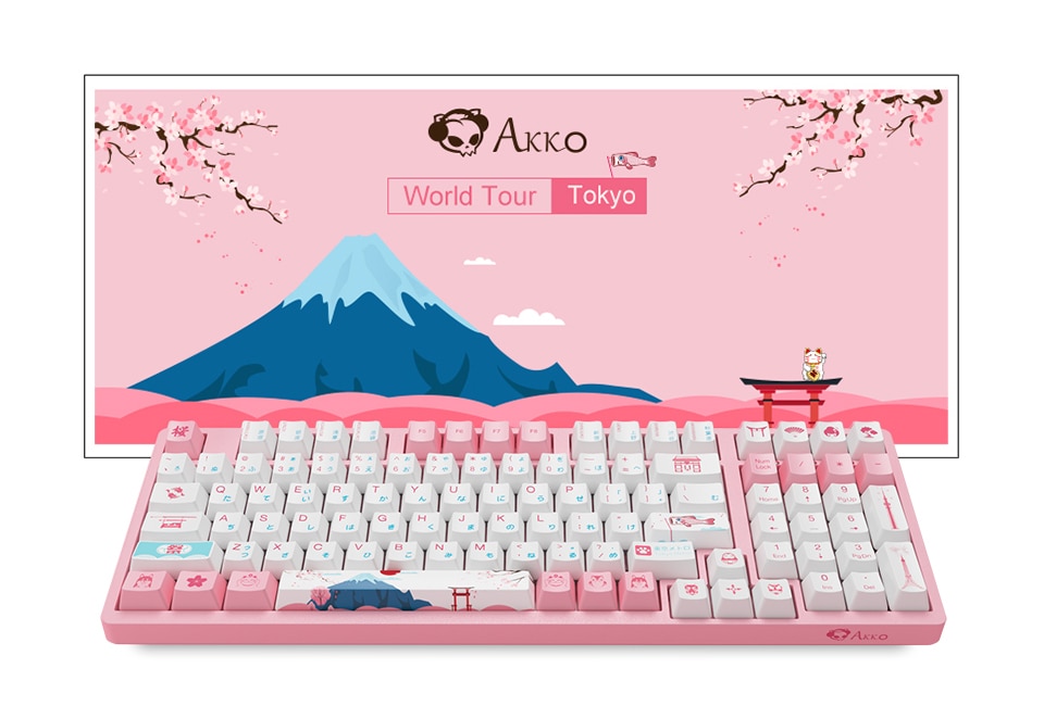 Akko World Tour Tokyo R2 3098B Mechanical Keyboard