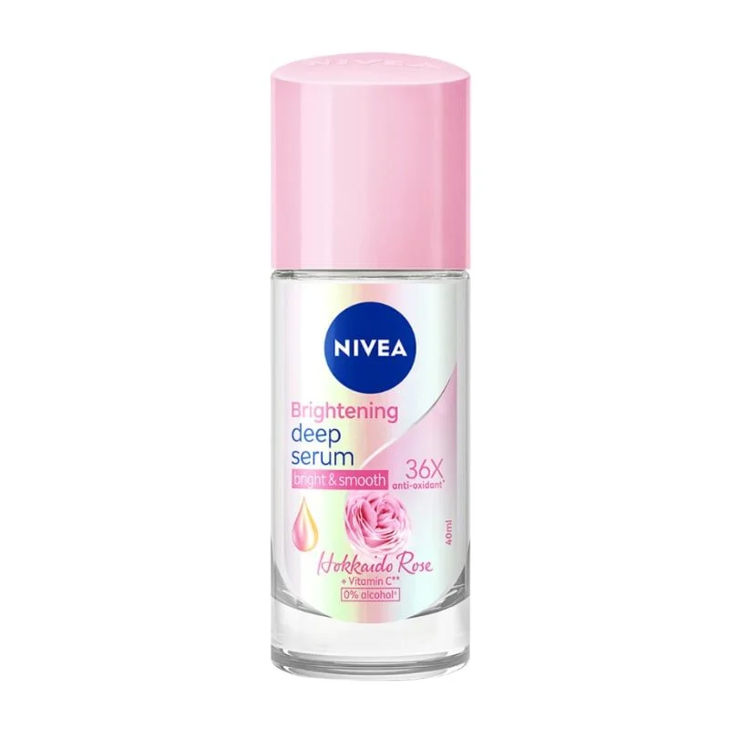 Lăn Ngăn Mùi Dưỡng Trắng Nivea Whitening Deep Serum Roll On 40ml